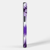 Verliefd worden Abstracte Bloemen & Harten Fractal Case-Mate iPhone Case (Achterkant / Rechts)