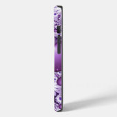 Verliefd worden Abstracte Bloemen & Harten Fractal Case-Mate iPhone Case (Achterkant / Links)