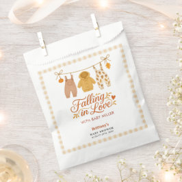Verliefd worden Autumn Baby Clothes Baby shower Bedankzakje