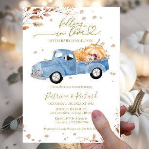 Verliefd worden Baby Shower Kaart