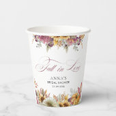 Verliefd worden Bruidsfeestje Papieren Bekers (Achterkant)