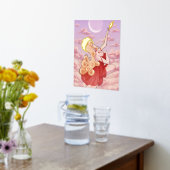 verliefd worden - goudfolie print (Laag (Keuken))