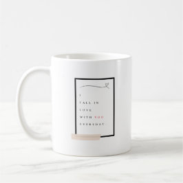 Verliefd worden koffiemok