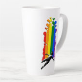 Verliefd worden latte mok (Rechterhoek)