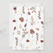 Verliefd worden op Baby, Pumpkin Couple Shower Kaart (Achterkant)