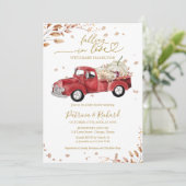 Verliefd worden op Baby shower Kaart (Staand voorkant)