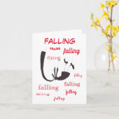 verliefd worden op de Kaart van Valentijns (Gele Bloem)