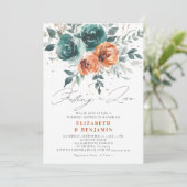 Verliefd worden op grillige bruiloft Vrijgezellenf Kaart (Staand voorkant)