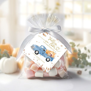 Verliefd worden op Herfst Baby shower Bedankjes Labels