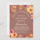 Verliefd worden op het Baby shower van de herfst Kaart (Voorkant)