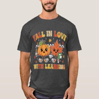 Verliefd worden op leren  t-shirt