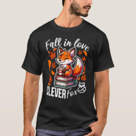 Verliefd worden op slimme vos t-shirt