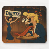 Verliefd worden op tarieven muismat (Voorkant)