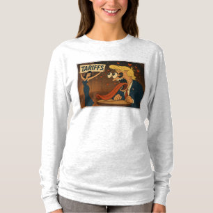 Verliefd worden op tarieven t-shirt