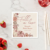 Verliefd worden Pompoen Bruidsborrel Servet (Insitu)