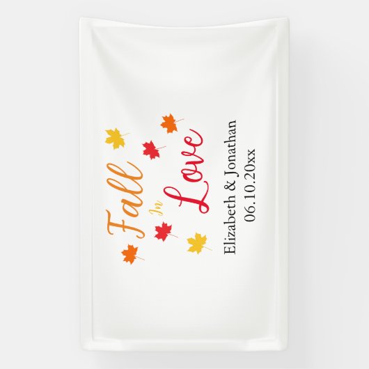 Verliefd Worden Spandoek (Verticaal)