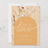 Verliefd worden Uitnodiging voor een "Schenk in en (Voorkant)