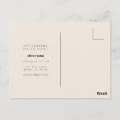 Verliefd worden Uitnodiging voor een "Sip en See" (Achterkant)