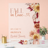 Verliefd worden Welkom Bruidsborrel glazuur Acryl Bord (Huwelijk)