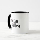 Verliefde Kitten Schattige Valentijn Mok (Voorkant links)