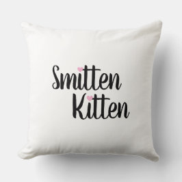 Verliefde Kitten Schattige Valentijnsdag Kussen