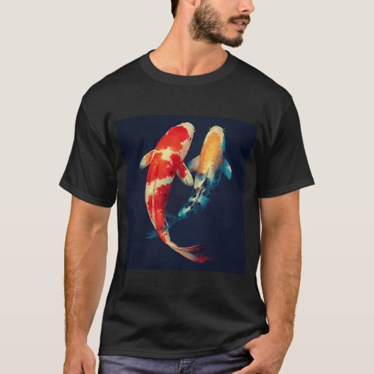VERLIEFDE KOI T-SHIRT (Voorkant)