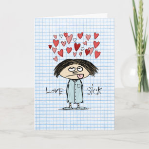 Verliefde Valentijn Feestdagen Kaart