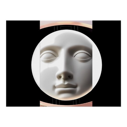 Verliefdheid door de maan perfect poster (Voorkant)