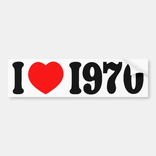 VERLIES 1970 BUMPERSTICKER (Voorkant)