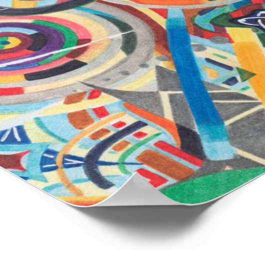 VERLIES 2.0.2.3 - Kunstafdrukken op canvas Poster (Hoek)