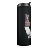 VERLIES - 4 paren/serie fotocollage - zwart Thermosbeker (Gedraaid links)