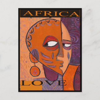 VERLIES AFRIKA-BRIEFKAART DOOR MOJISOLA AGBADAMOSI BRIEFKAART