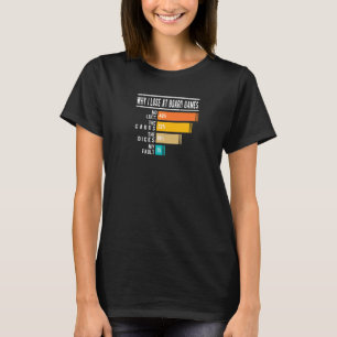 Verlies bij bordspelen t-shirt