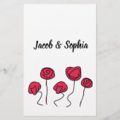 VERLIES BIRD BRIDE EN GROOM TRIVIA SHOWER GAMKAART FLYER (Achterkant)