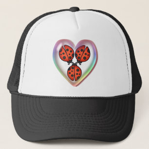 VERLIES BUG & HEART BUBBLE MET SHARON SHARPE TRUCKER PET