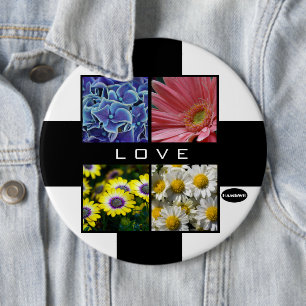 VERLIES Button met ruimte voor 4 foto's HAMbyWG