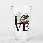 VERLIES Californië Glas (Achterkant)