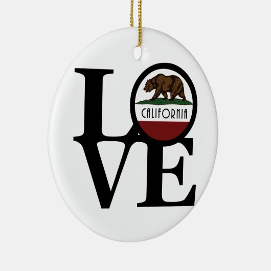 VERLIES Californië Keramisch Ornament (Rechts)