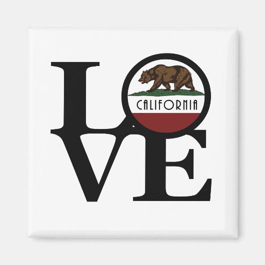 VERLIES Californië Magneet (Voorkant)