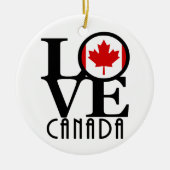 VERLIES Canada Keramisch Ornament (Voorkant)