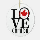 VERLIES Canada Keramisch Ornament (Links)