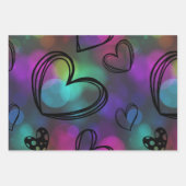 VERLIES Collage in Vette kleuren Inpakpapier Vel (Voorkant 3)