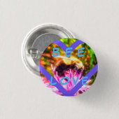 VERLIES DE KLEINE SPELD RONDE BUTTON 3,2 CM (Voorkant /achterkant)