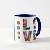 VERLIES DE MUSISCHE XMAS PARTIJ SANTA CLAUS VIOLIN MOK (Voorkant rechts)