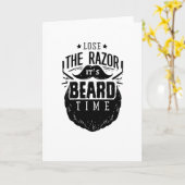 Verlies de razor zijn baartijd kaart (Gele Bloem)