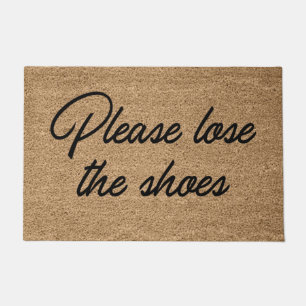 Verlies de schoenen deurmat