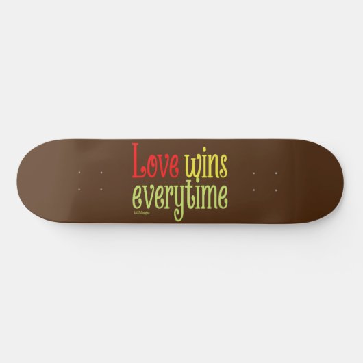 VERLIES DE Valentijnsdag VAN WINS VAN ELKE TIJD Persoonlijk Skateboard (Horizontaal)