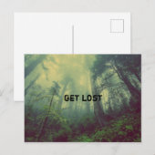 Verlies - een wild bos briefkaart (Voorkant / Achterkant)