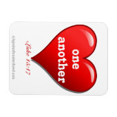 VERLIES elkaar HART Magneet (Horizontaal)