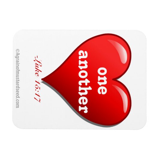 VERLIES elkaar HART Magneet (Horizontaal)